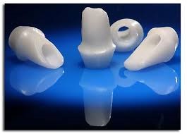 Custom zirconia link abutment